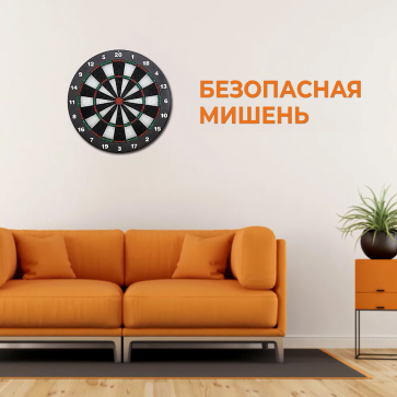 Дартс DFC BASEBOARD, 6 дротиков - 7