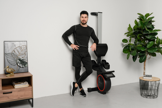 Гребной тренажер UNIX Fit Techno Rower 410E - 12